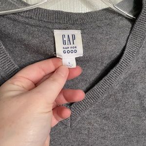 Gap Men’s Gray Sweater, Large